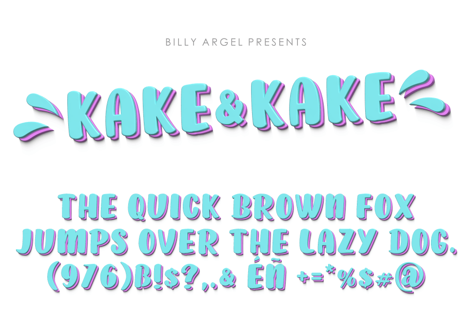 KAKE & KAKE ITALIC PERSONAL USE